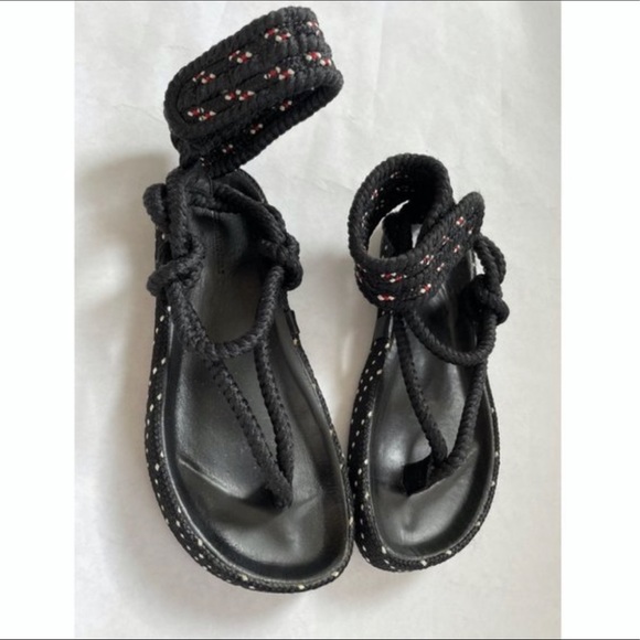 NWT ISABEL MARANT Flat Rope Sandals - Picture 5 of 8